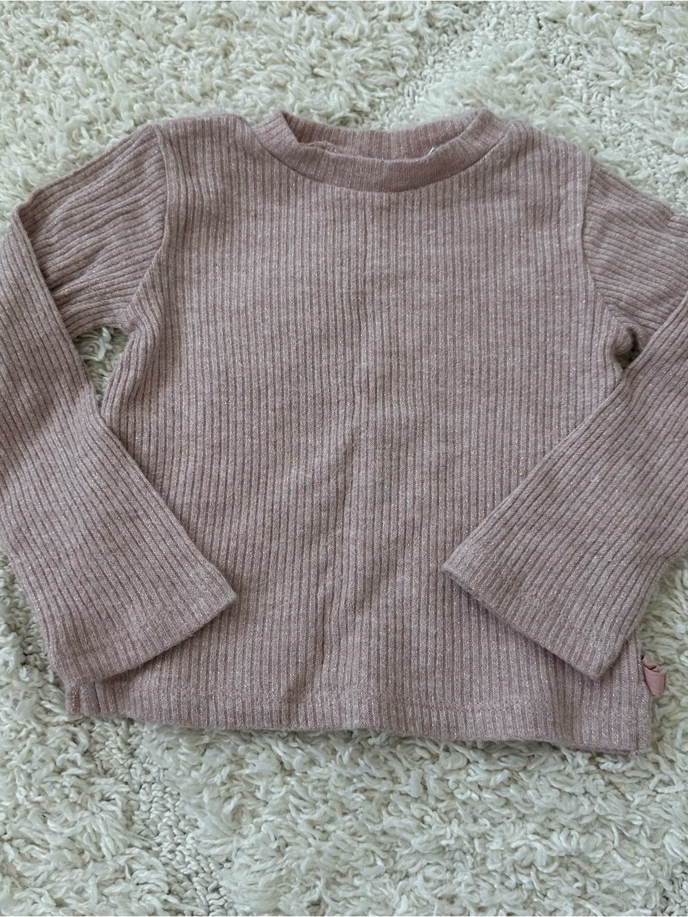 Zara Pink Ribbed Sparkle Set - Picture 5 of 7